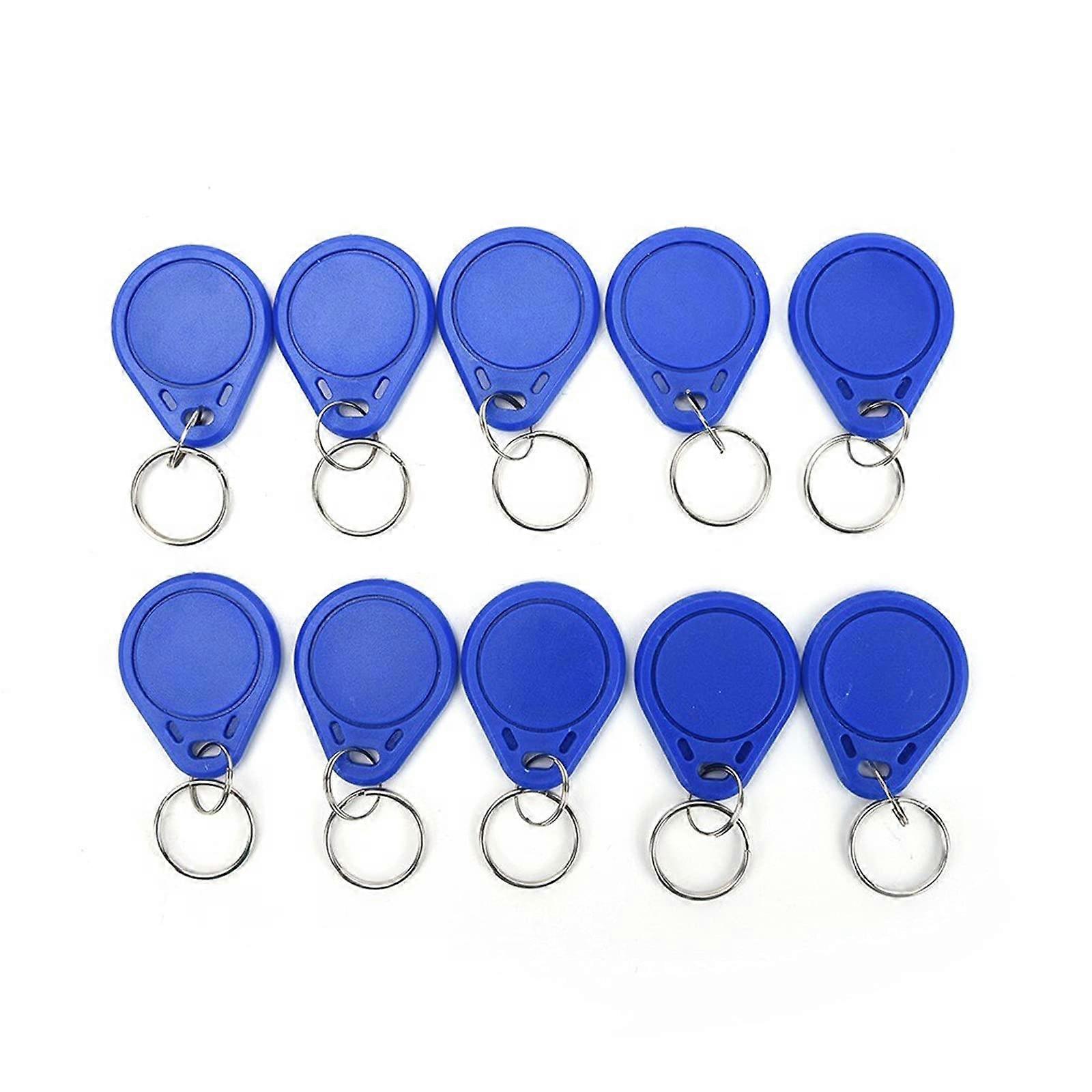 13.56MHz RFID Key Fob Set, Rewritable UID Tags for Access Control, Keychain Kit 20pcs