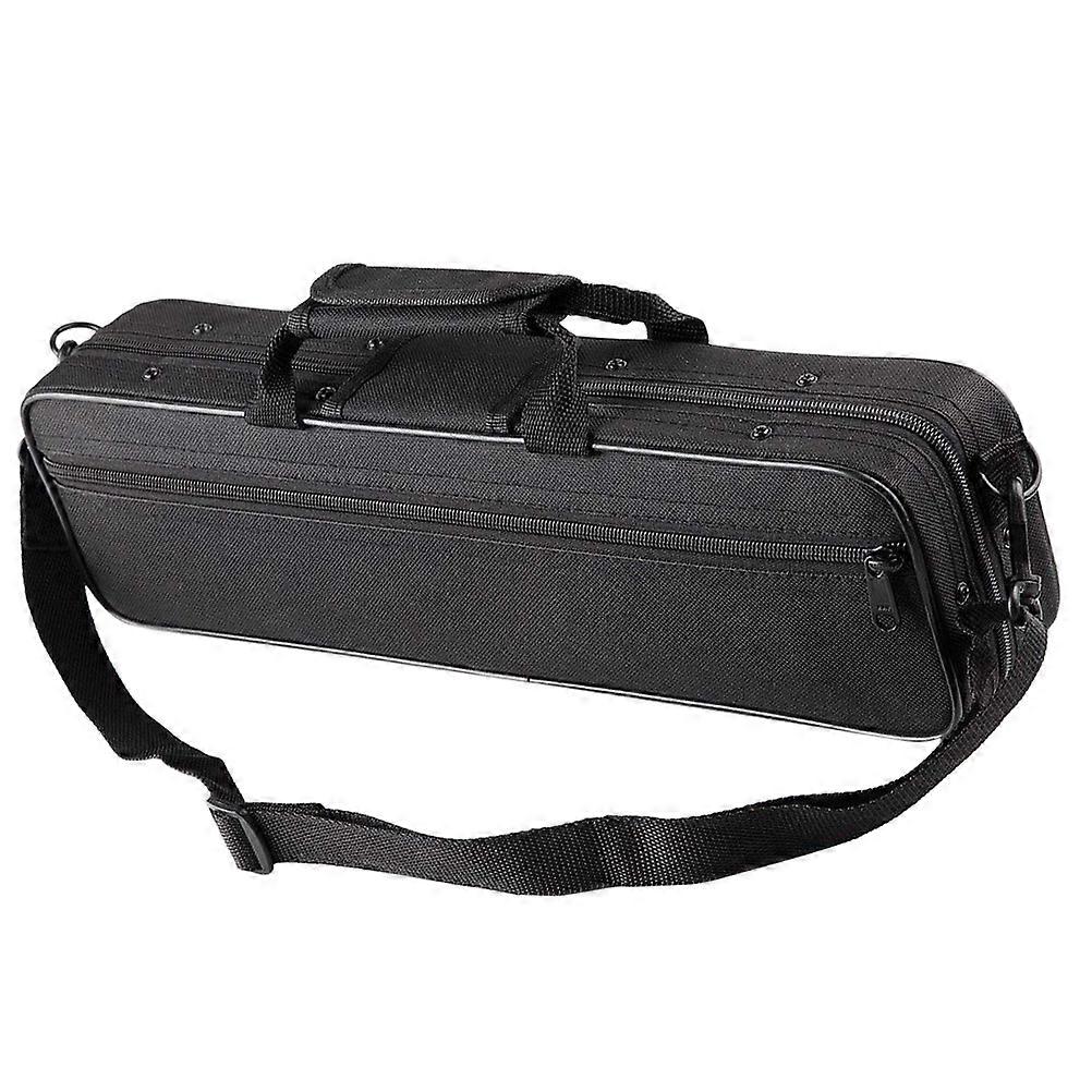 Padded Flute Bag Flute Case for Storage Use with Shoulder Strap 1Pcs