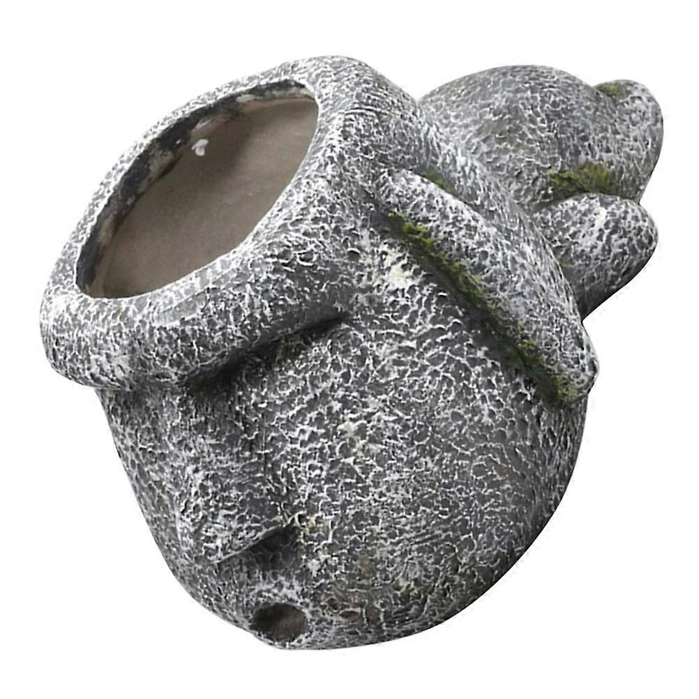 Planter Pot Desk Organizer Assorted Color for Office Use 1Set