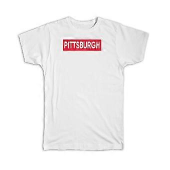 Gift T-Shirt: Philadelphia Pennsylvania Red