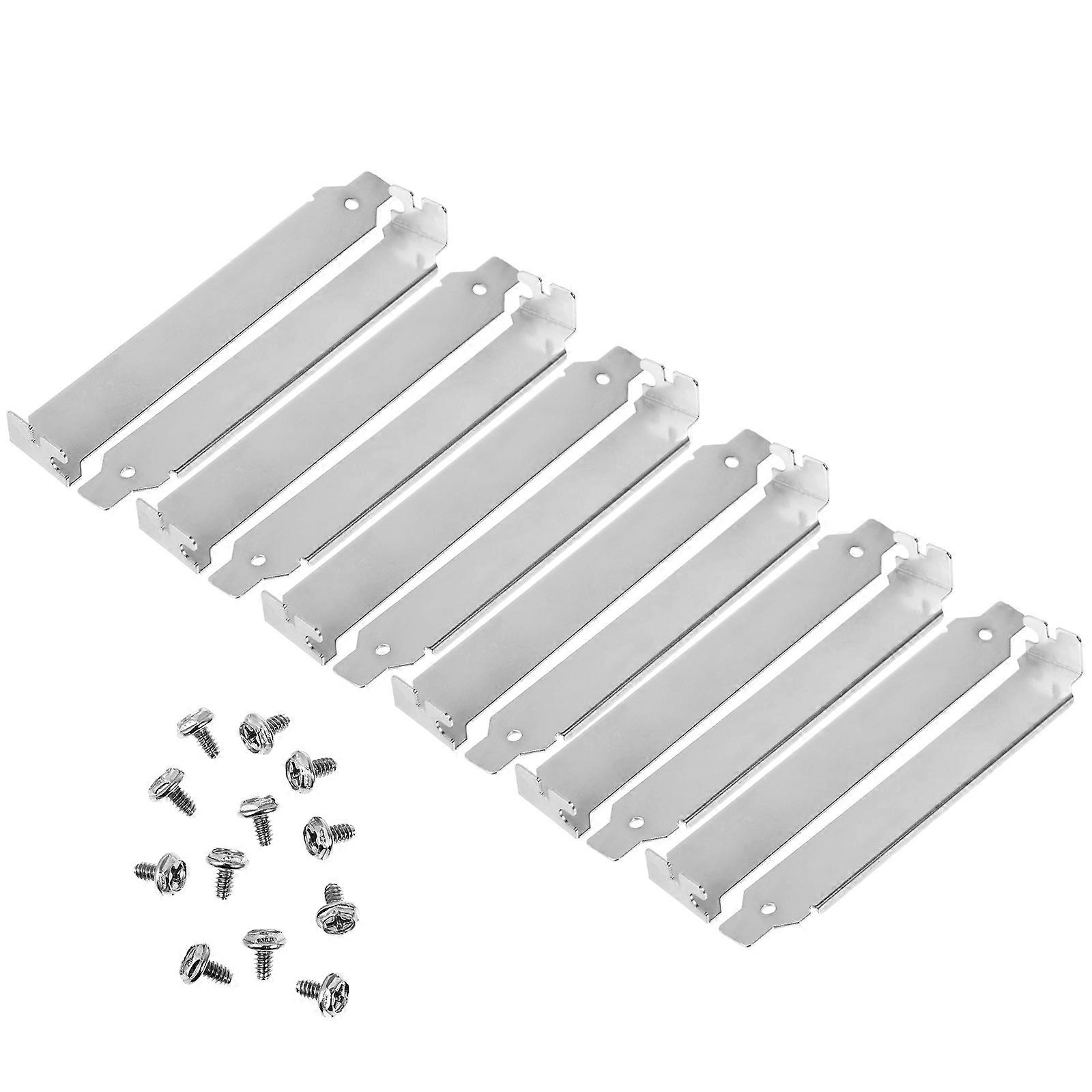 Pci Slot Cover Pci L Blank Bracket for Computer 108Pcs Silver Set