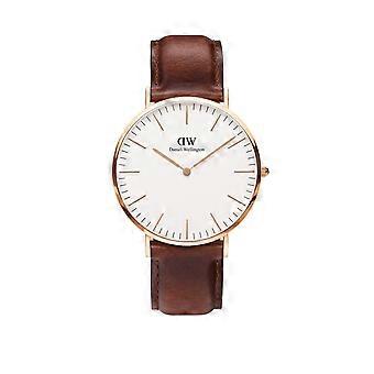 Daniel Wellington Classic St Mawes 40mm White Rose Gold Watch