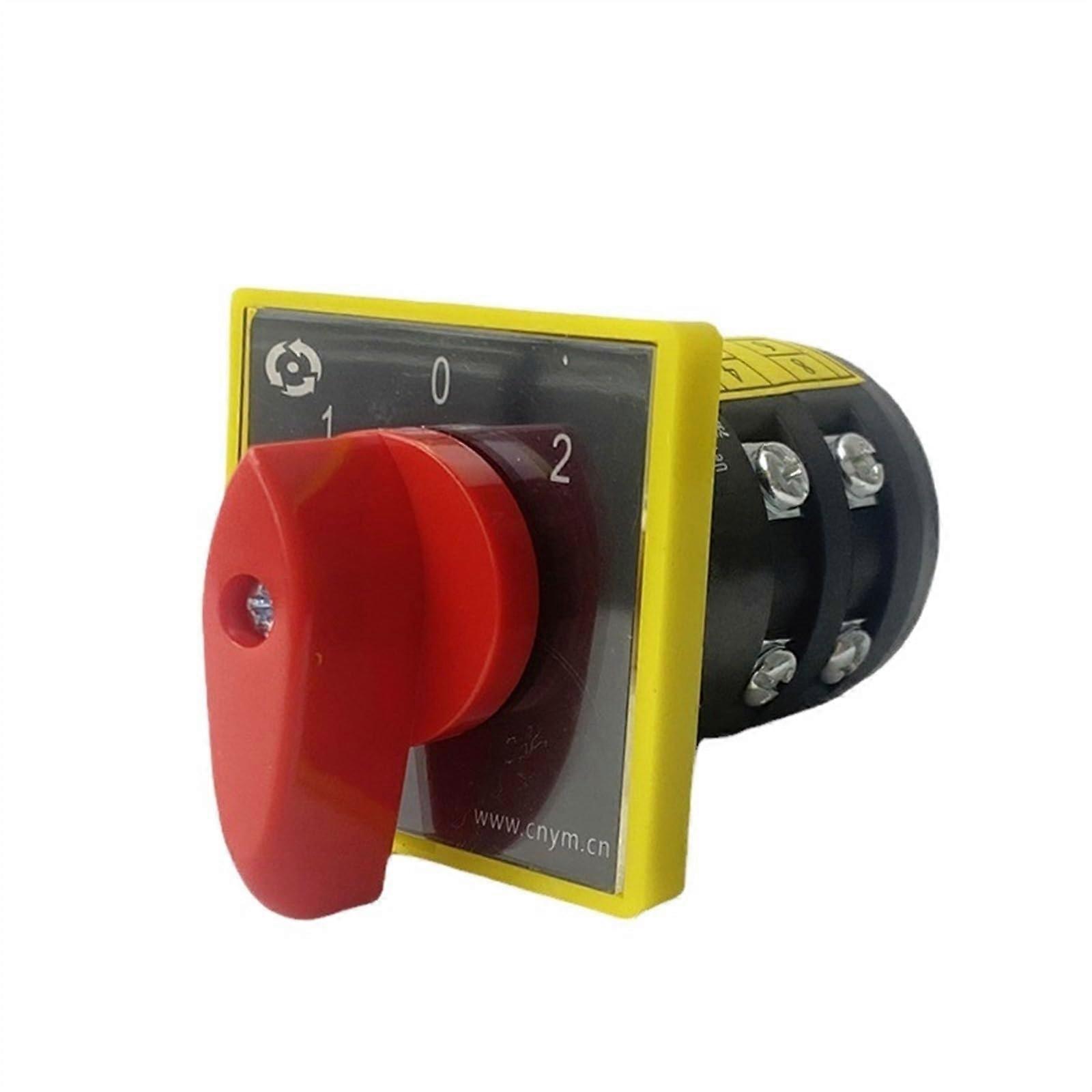 Push Button Changeover Switch for Motor or Generator, HZ5B10/2 10A Silver Contact