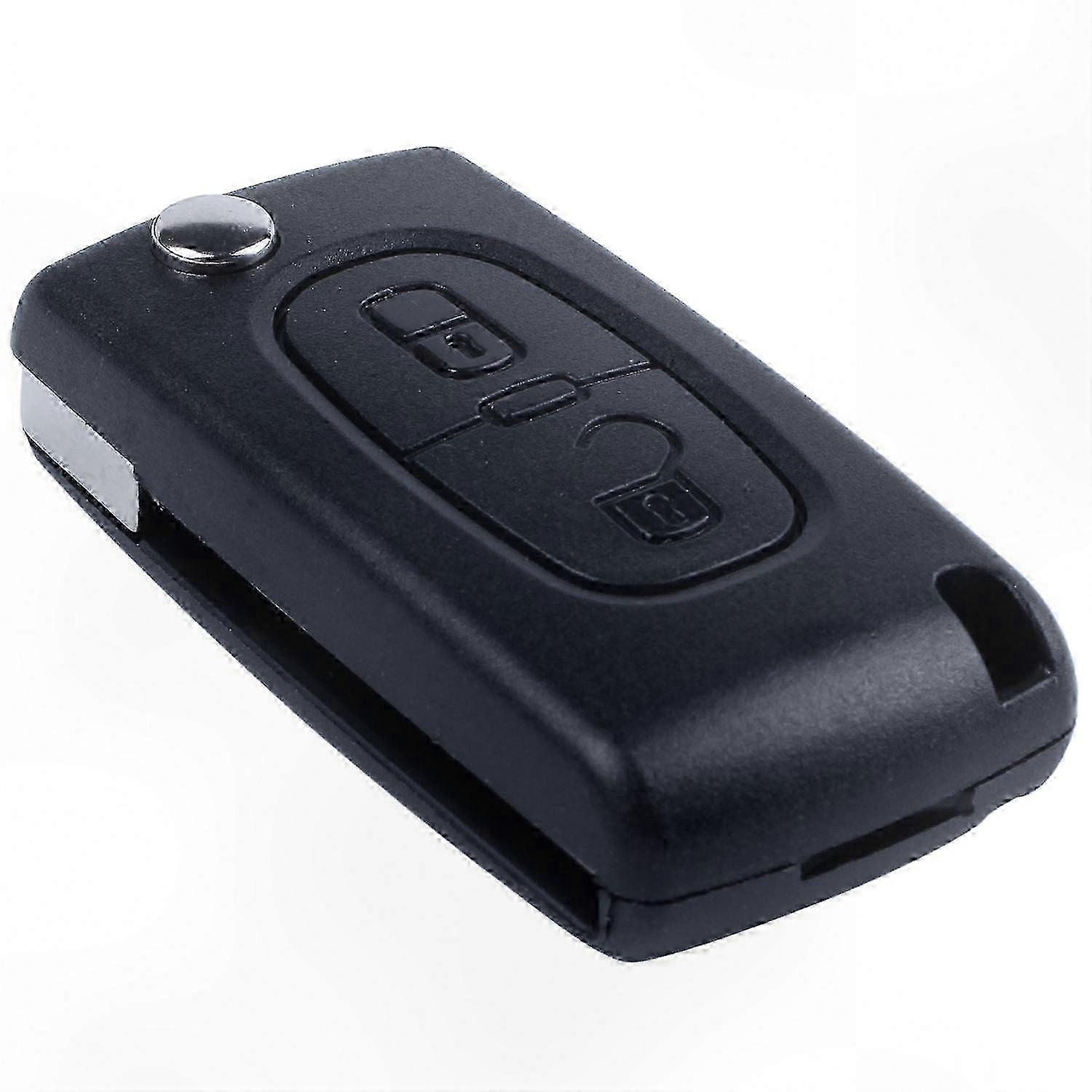 Remote Key Case Shell for C2 C3 C4 C5 C6 C8 with 2 Buttons Replacement