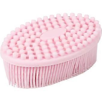 Silicone Bath Body Brush DualSided Exfoliation Gentle Bristles for Deep Clean and Sensitive Skin