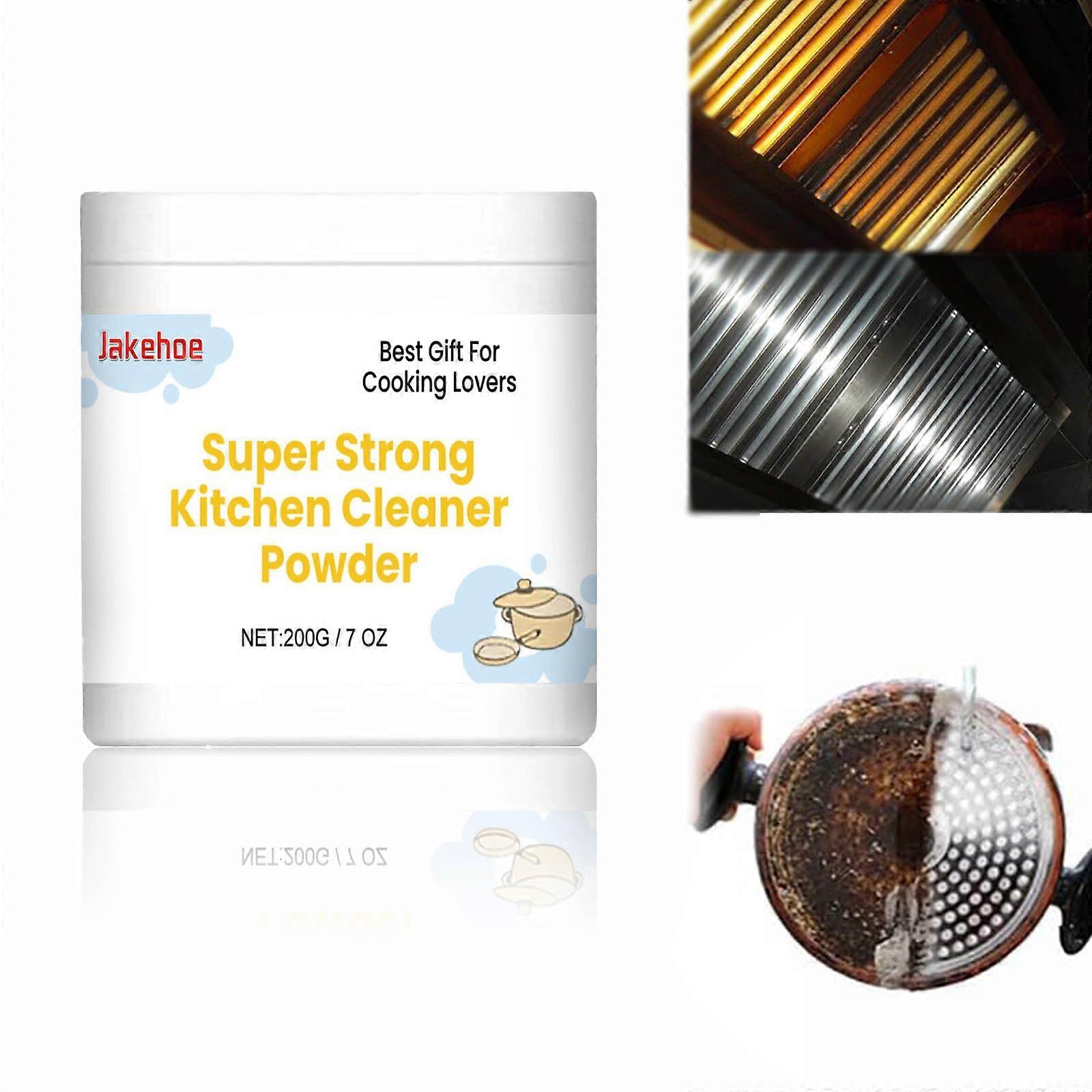 Kitchen Cleaner Powder 1pc Fast Foaming Degrease Rust Remover MultiSurface All Purpose Cleaning Powder