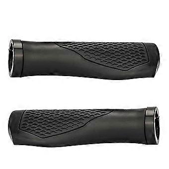 Puños de manillar de bicicleta de montaña con bloqueo de aluminio, funda antideslizante para manillar de ciclismo, puños cómodos para las manos de la bicicleta.