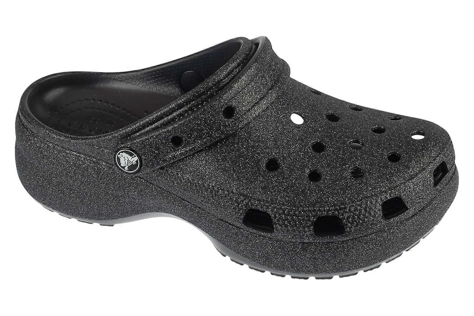 Slides Crocs Classic Platform Glitter Clog W