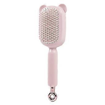 White Scalp Massage Comb Anti Static Hair Brush Detangling Brush 200g
