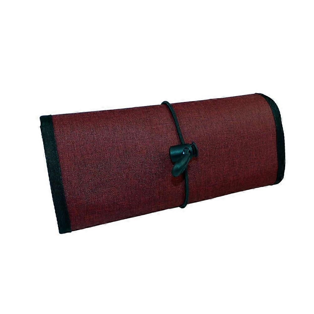 Digital Carrying Pouch for USB Cable Storage Practical Red Storage Bag