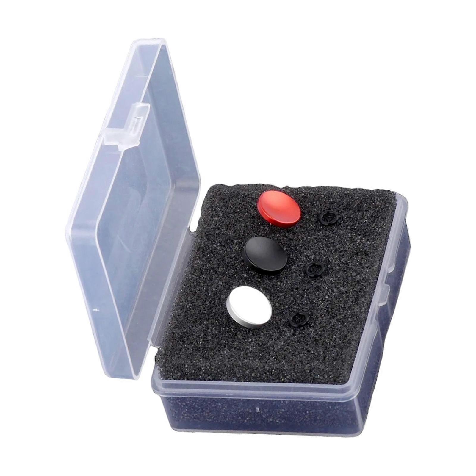 Shutter Release Button Aluminum Soft Camera Shutter Release Button Replacement Concave Convex Camera Part Accessories Multicolor
