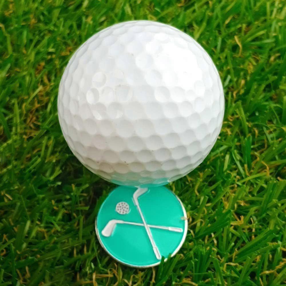 Golfbal Markers met Hoed Clips - Value Sets