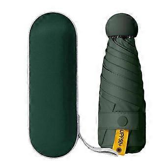 Windproof Mini Travel Folding Umbrellas UPF 50+ Sun Rain Protection compatible with Beach Travel