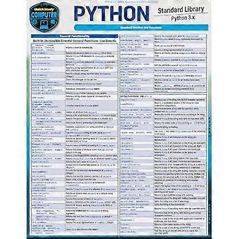Pythonin standardikirjasto: QuickStudyn laminoitu viiteopas