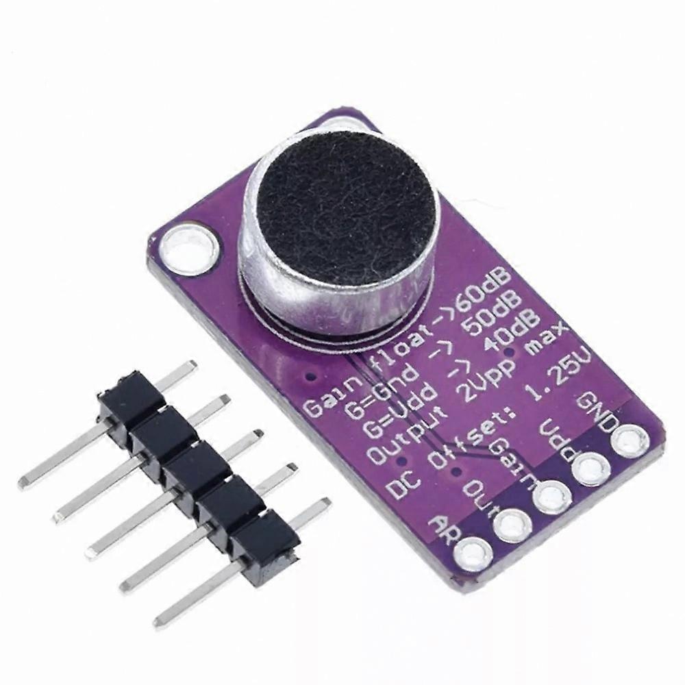 Microphone Amplifier Module with MAX9814 Chip