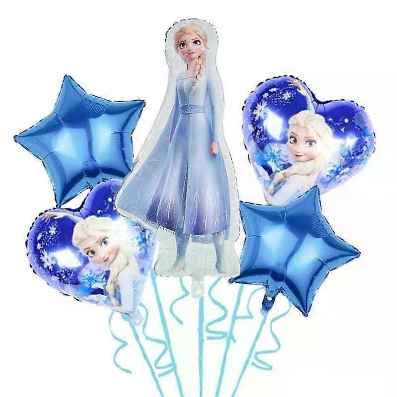 5 Pc frozen balloons elsa frozen decorations frozen birthday