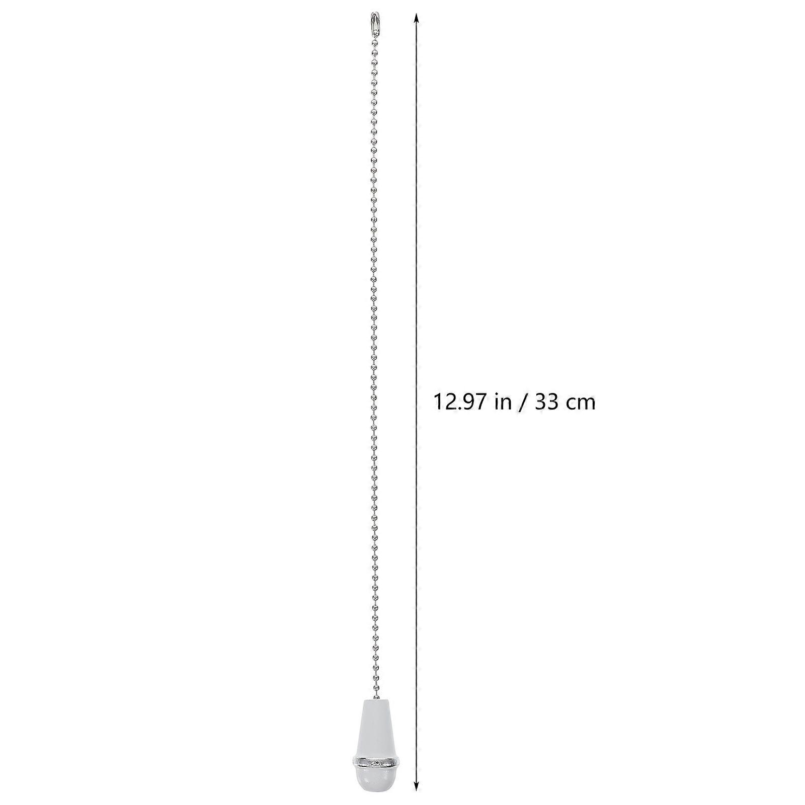 3pcs Ceiling Light Pull Chain Portable Pull Chains Light Pull Cord with Wooden Knob