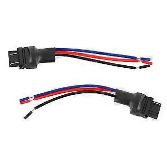 2Pcs 3157 Mâle Douille Connecteur Voiture Ampoule Porte-Fil Adaptateur pour Clignotant Lumière