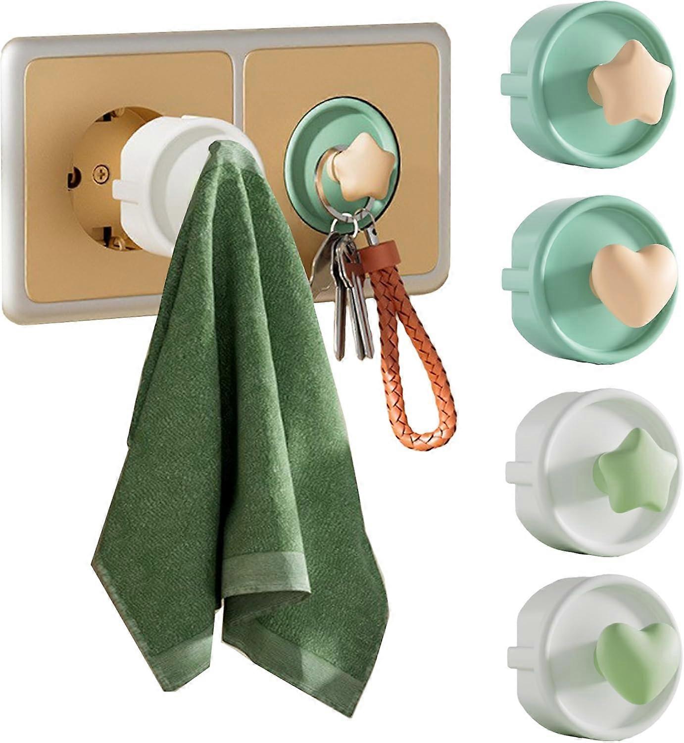 Hook-on electrical outlet covers , silicone covers, decorative/dustpro