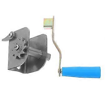 Hand Crank Badminton Net String Tightener, Iron Wire Tensioning Tool for Outdoor Volleyball and Badminton Courts