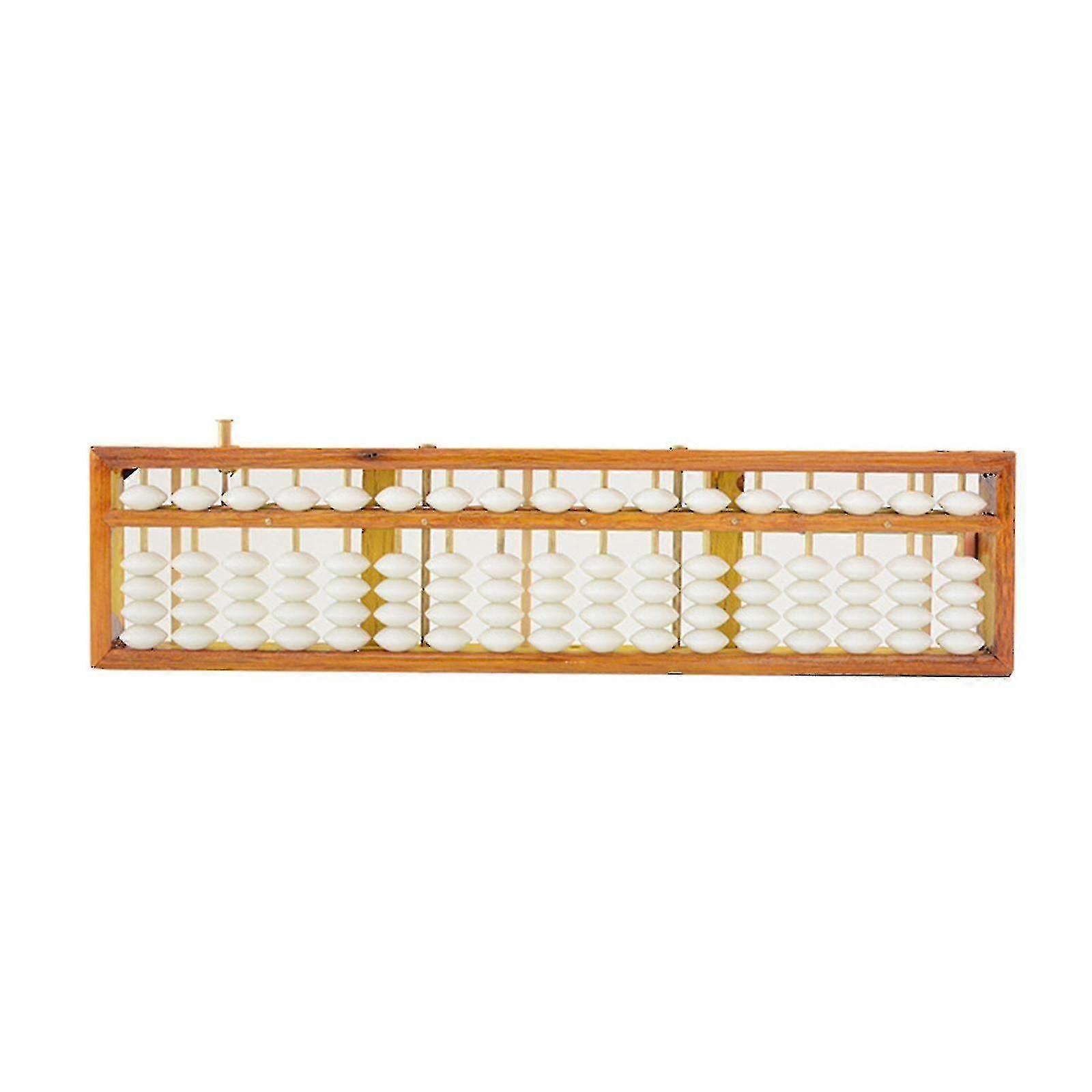 Wooden Counting Tool with Reset Button for Accounting Professionals