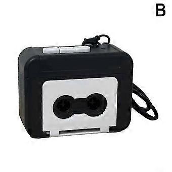 Retro Recorder Couple Gift Keychain Mini Recordable Fun Music Box Pendant Ornament-