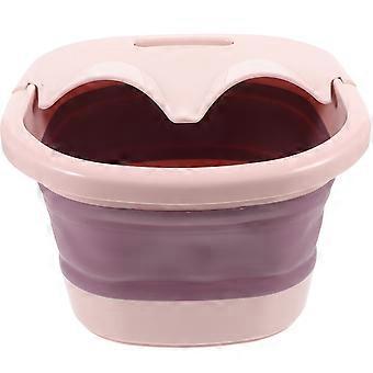 1Pc Foot Soak Bucket Creative Foot Tub Outdoor Travel Folding Bath Basin