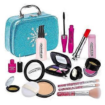 13Pcs Kids Makeup Kit for Girls Make Up Toy for Girls Pretend Dress-Up Beauty