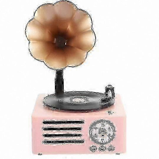 Bluetooth Turntable with Vinyl Record Player All-in-One Audio System