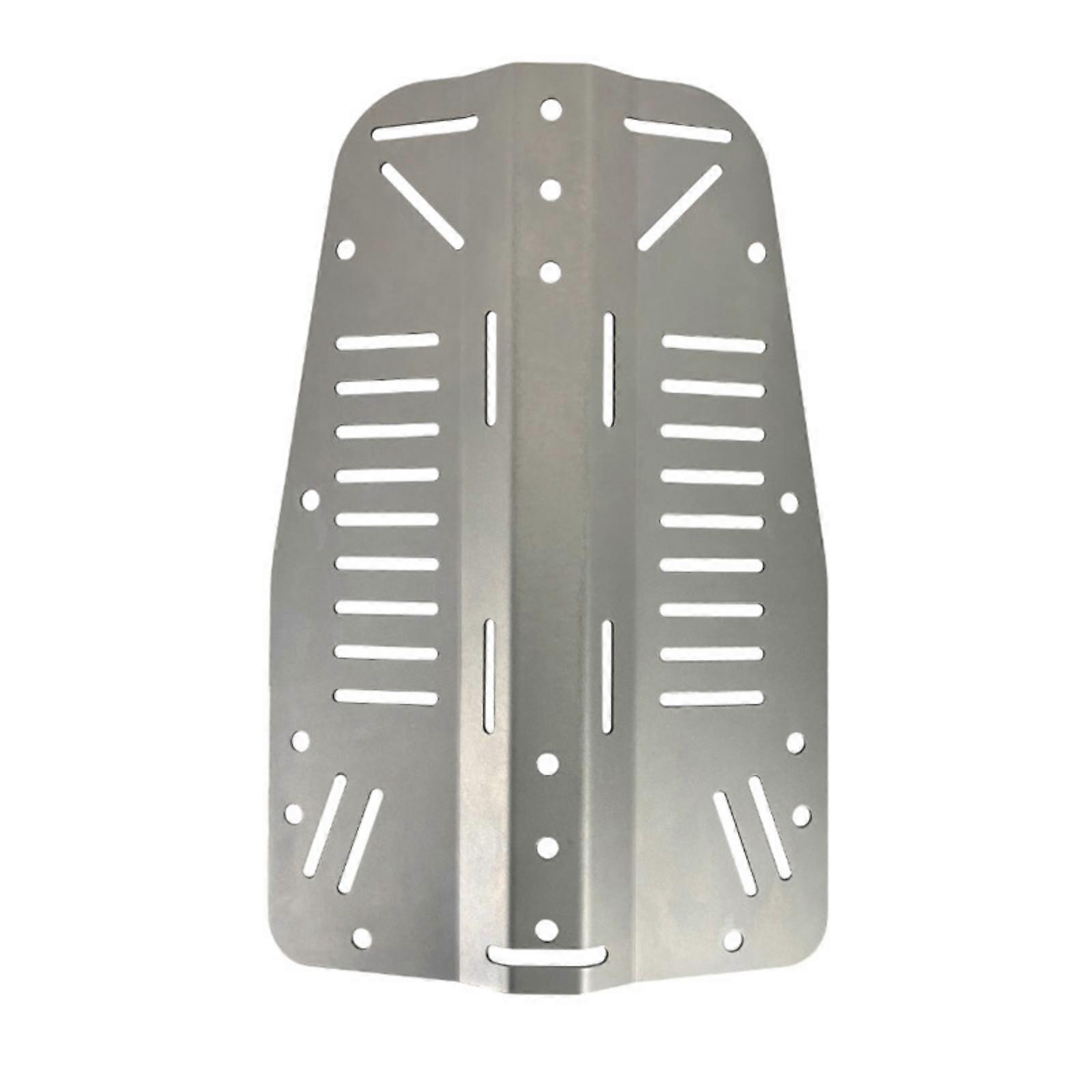 Backplate Contoured Harness Backplate Slotted for Technical Divers