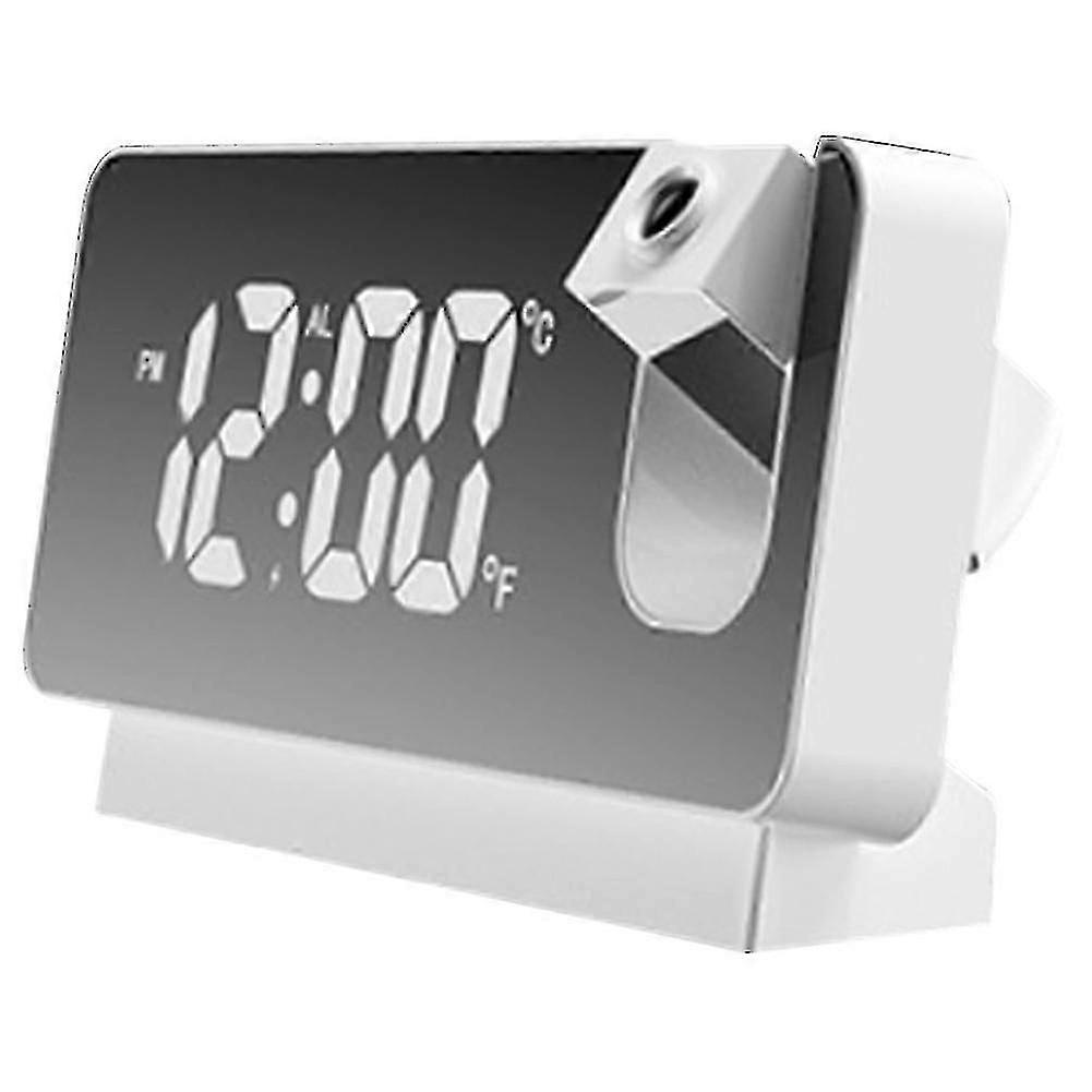 Silent Projection Alarm Clock With Date