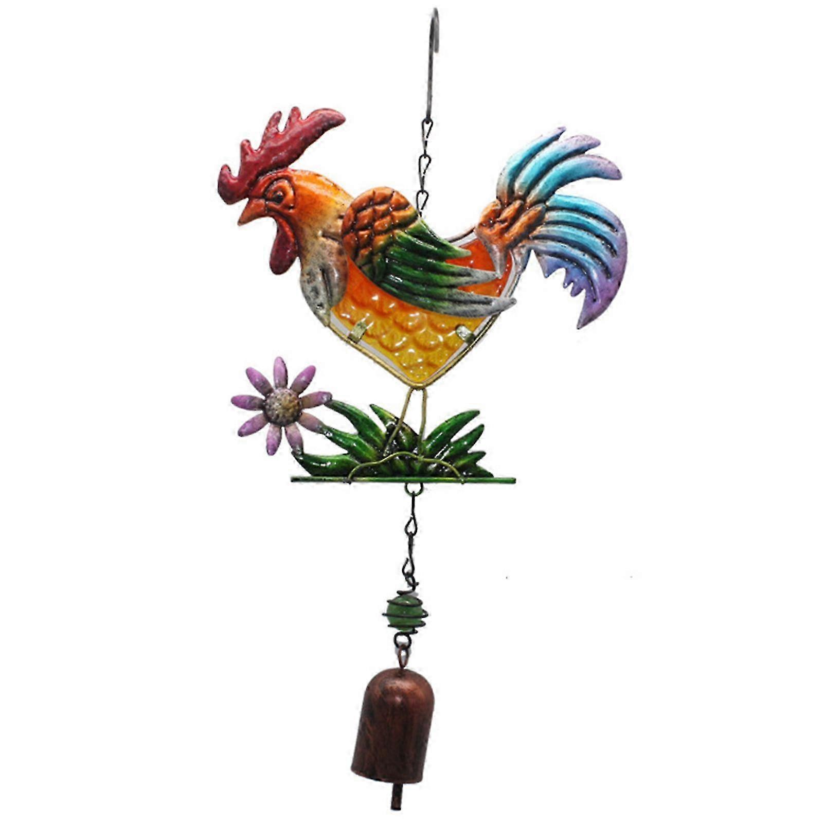 3D Metal Chicken Wind Chime
