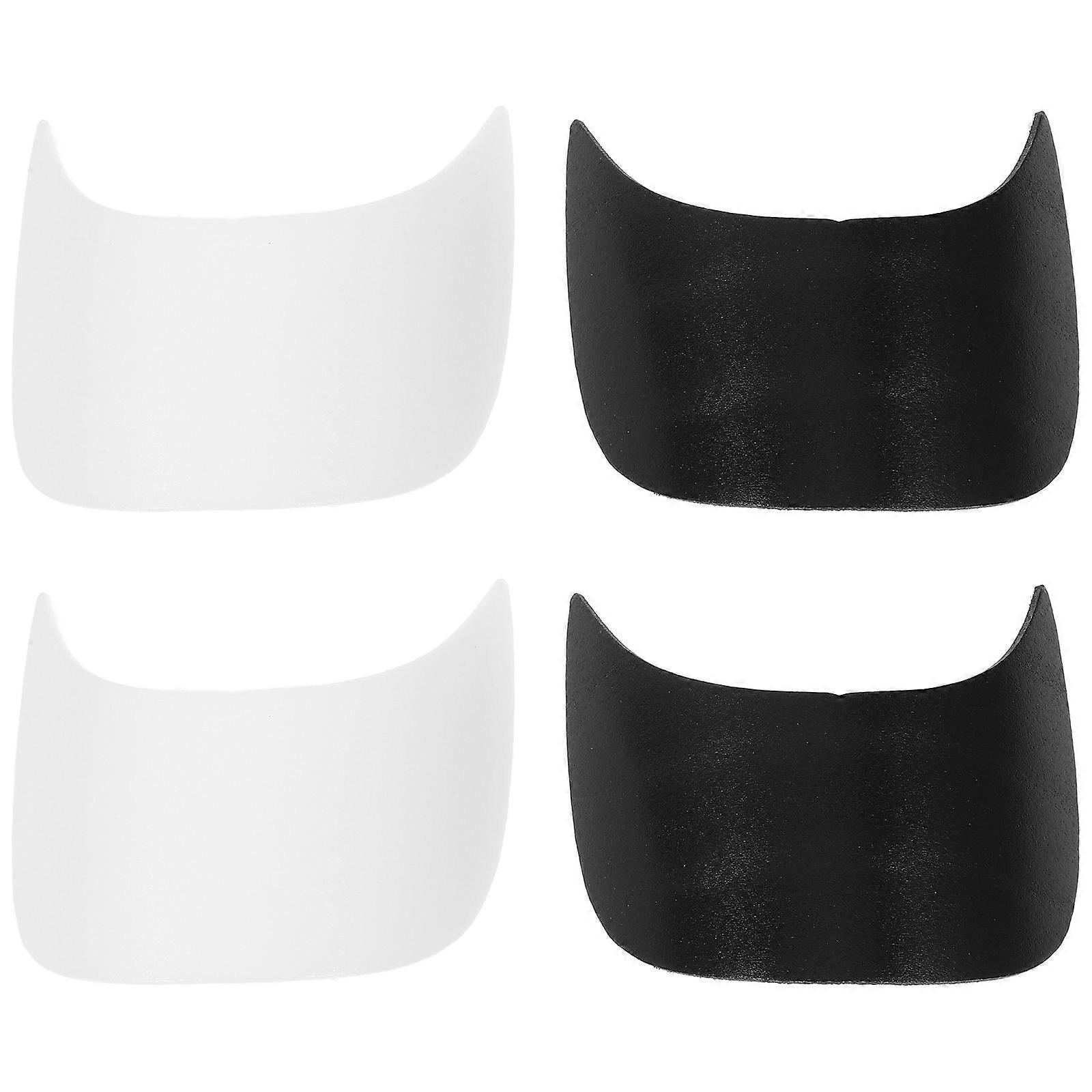 Duckbill Cap Baseball Cap Visor Insert for Outdoor Hat Use 4Pcs Plastic Brim