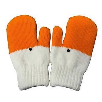 moufles d'hiver en polaire, gants thermiques doublés en polaire