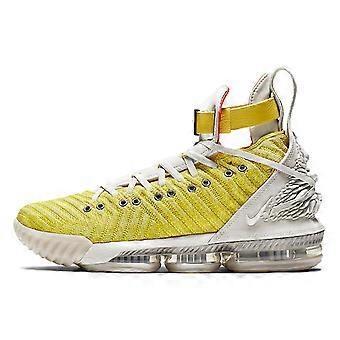 Nike LeBron 16 Hfr Harlem Stage 16 "Bright Citron Light Bone Habanero Red" CI1144-700