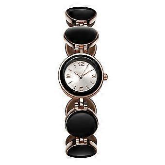 Quartz Crystal Watch for Timekeeping Ladies Metal Bracelet Watch