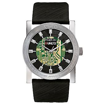 Marc Ecko Techno Dream Quarz Analog Man Uhr mit Silikon Armband E10041G1