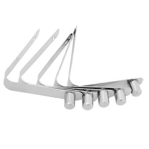 5x paddle Tent Pole Push Button (single Pin, 6mm)