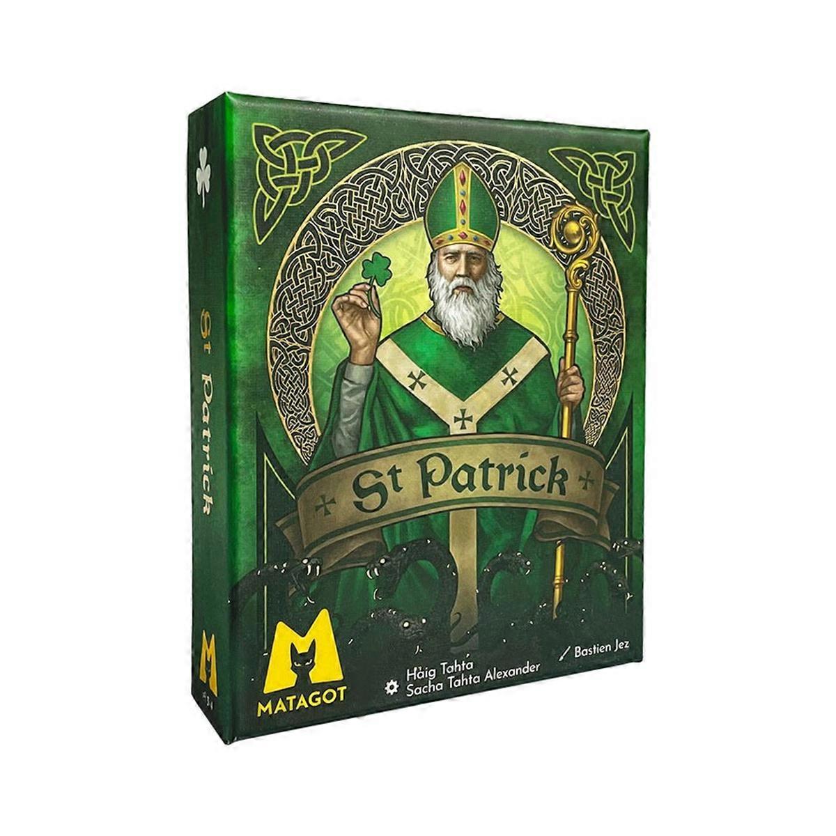 St Patrick Board Game featuring Trick Taking and Push Your Luck Ages 10 and Up