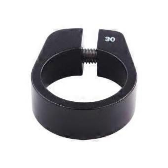 Clampe de fixação do canote do selim para bicicleta, feito de liga de alumínio de 30mm, ideal para bicicletas de estrada. Substituição do aperto do canote do selim, com um sistema de fixação durável.