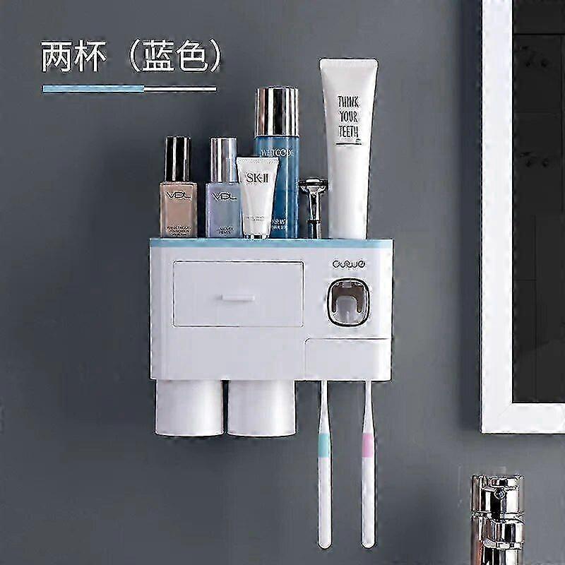 Wall-Mounted Toothbrush Holder