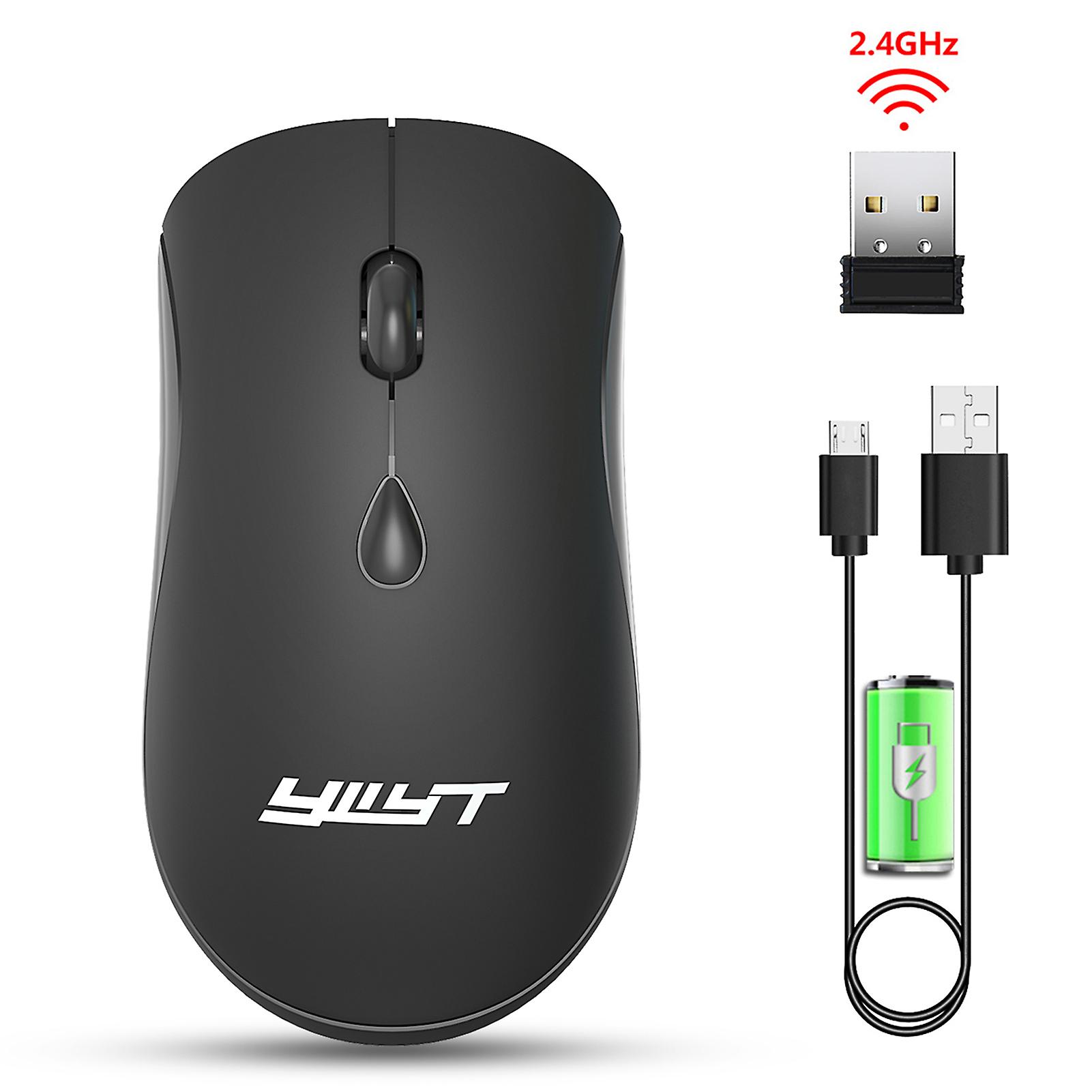 2.4g Wireless Mouse Ergonomic Design 3-gear Adjustable Dpi