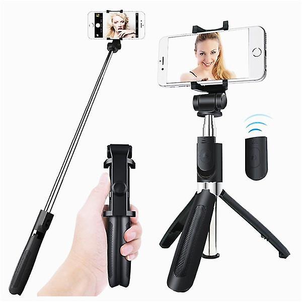 3 In 1 Handheld Tripod Bluetooth Controller Selfie Stick Extendable Monopod Tripod For Apple Android