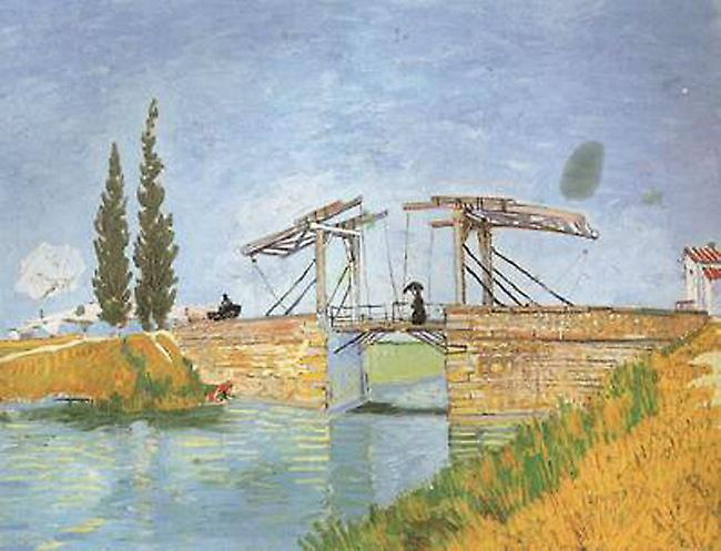 De Langlois brug in Arles, Vincent van Gogh, 49,5 x64cm | Fruugo NL