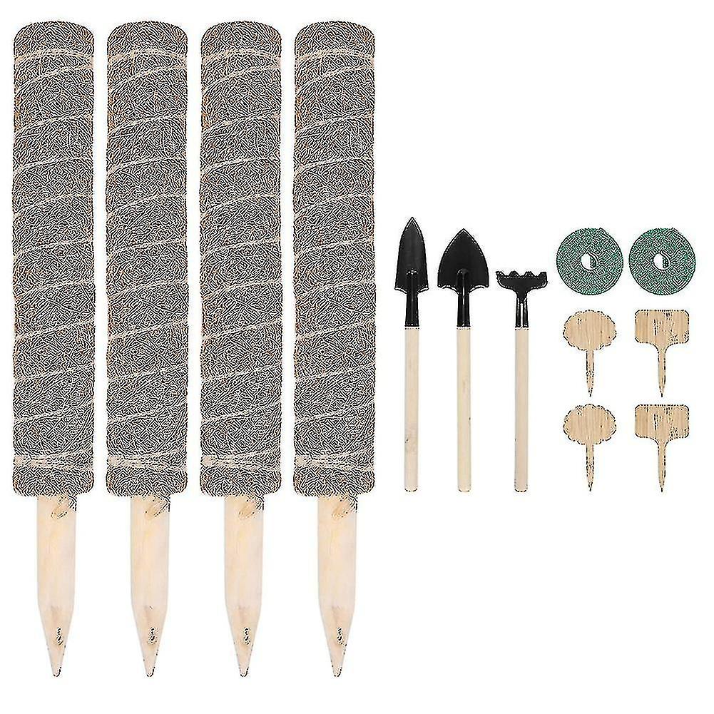 40cm Moss Stick Plant Pile Stackable Coconut Pole