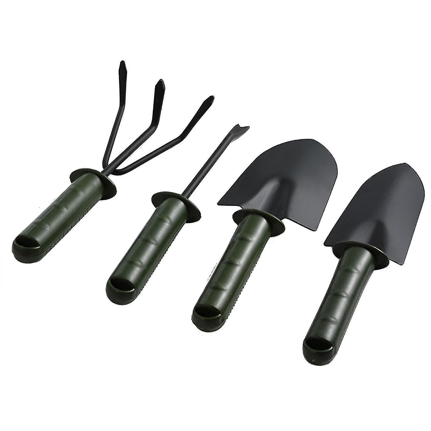 Garden Tools Set Duty Gardening Tools Steel Soft Rubberized Non slip Handle Durable Garden Hand Tool