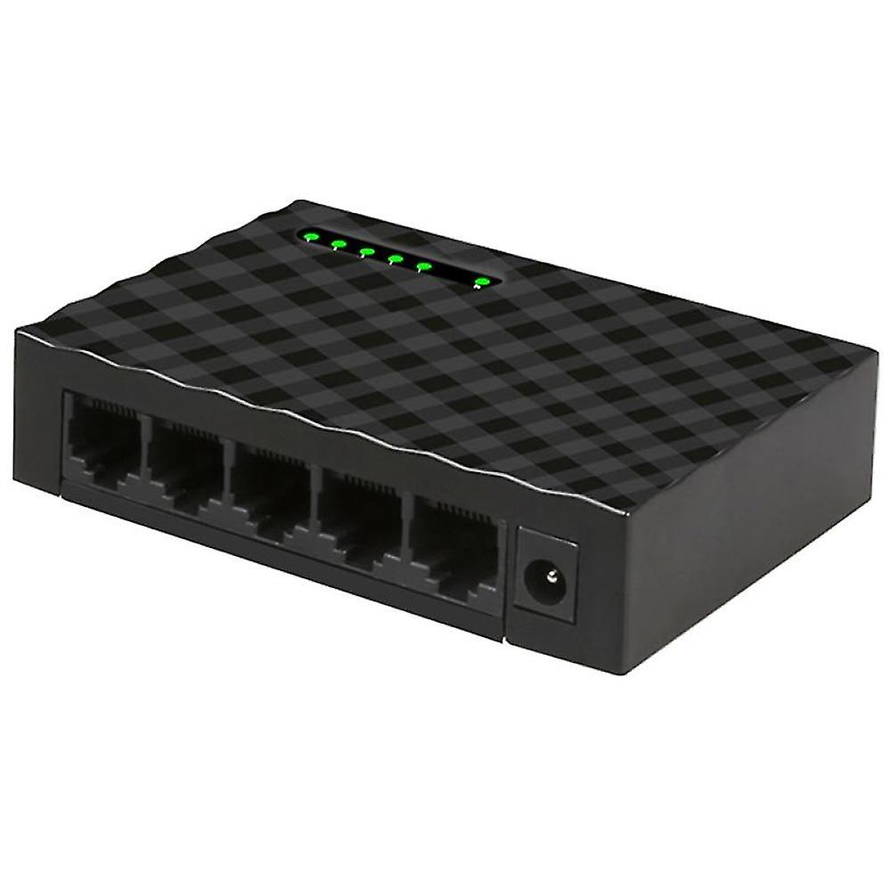 5-port Network Switch 4-wire Rj45 Gigabit Ethernet 1000mbps Splitter Travel Lan Switch Hub For Pc D