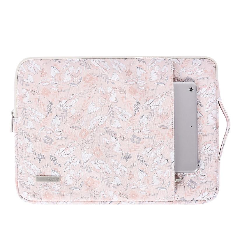 G4-89 PU Laptoptasche Tablet Sleeve Tasche Hellrosa