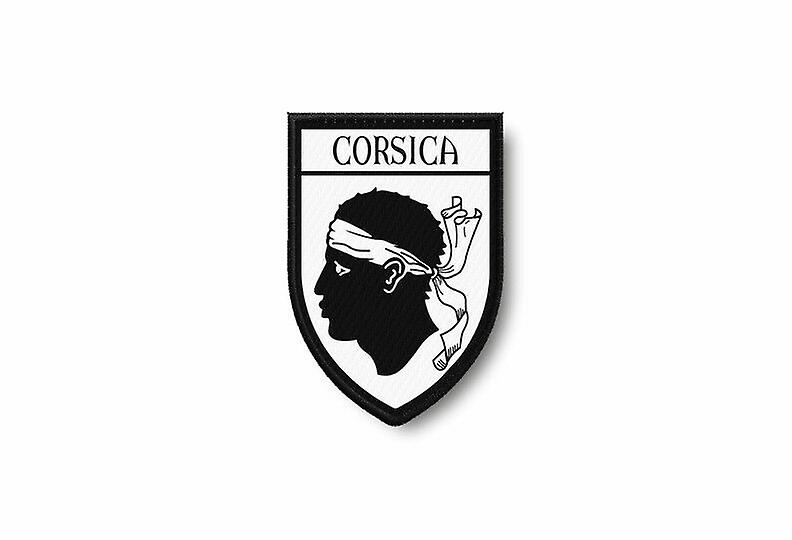 Patch Ecusson Termocollant Bord Brode Flag Prints Corsica Corsica