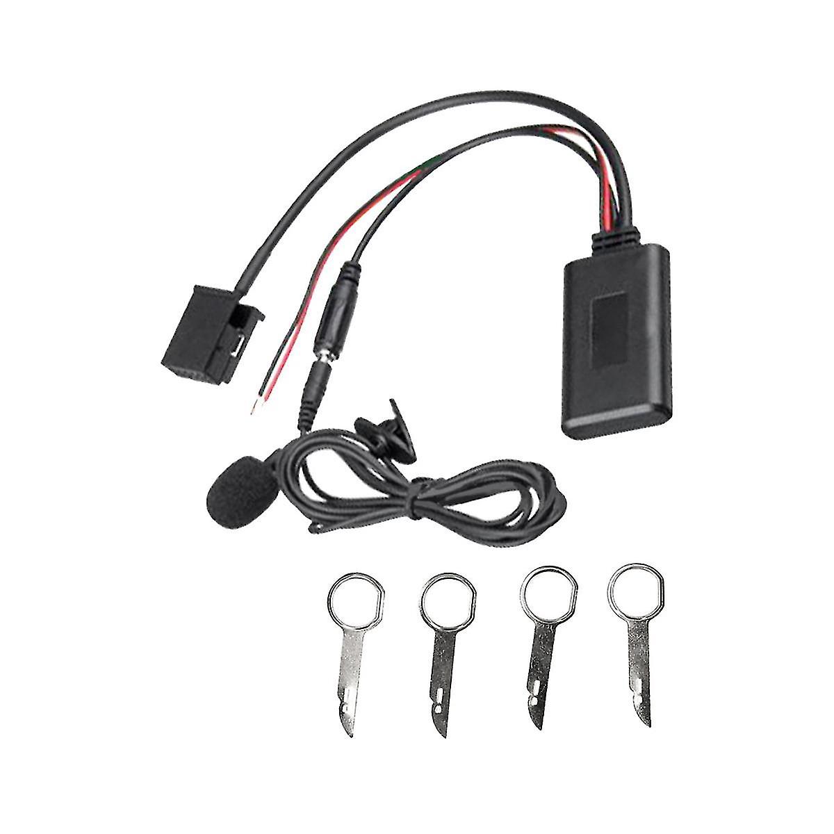 Aux Cable Bluetooth Adapter For 6000cd Usb 5.0 Music Player Audio Adapter Microphone Handsfree